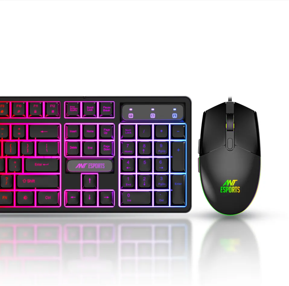 Ant Esports USB Gaming Keyboard Mouse Combo KM1650 RGB view 3